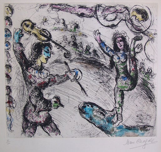 Chagall Acrobat