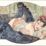 Milo Manara - Il pittore e la modella (François Boucher)