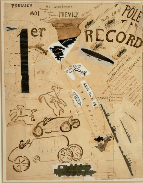 Filippo Tommaso Marinetti - Guido Guidi - 1916 - inchiostro su carta - coll. privata