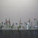 Massimo Barzagli - Impronte di fiori su lastre di vetro (Fiorile) – 1993 – courtesy Collezione Centro per l'arte contemporanea Luigi Pecci, Prato