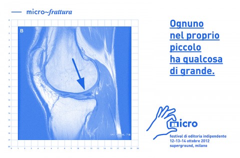 poster microfracture Micro-editoria in fiera. A Milano