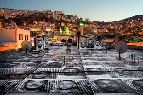 JR, Inide Out / Naplouse, Palestine - 2012 @JR