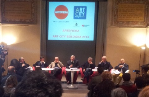 La conferenza di Arte Fiera e Art City a Bologna