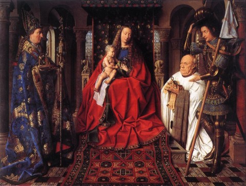 Jan van Eyck, Madonna del canonico van der Paele, 1436