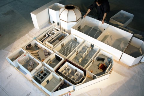 Elements of Architecture, Central Pavilion, Model in progress, Padiglione Centrale, Giardini, courtesy la Biennale di Venezia, copyright Rem Koolhaas