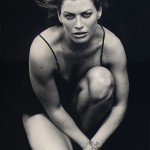 Peter Lindbergh per Calendario Pirelli - Carrie Otis, El Mirage, California, Stati Uniti 1996