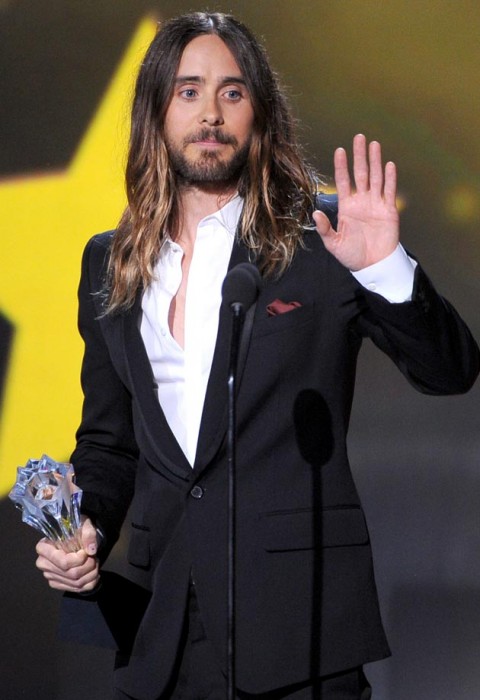 Jared Leto ai Critics’ Choice Awards 2014 - photo Kevin Winter, Getty Images
