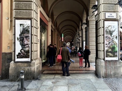 Roger Olmos, Cosimo - CHEAP Street Poster Art Festival, Bologna 2016