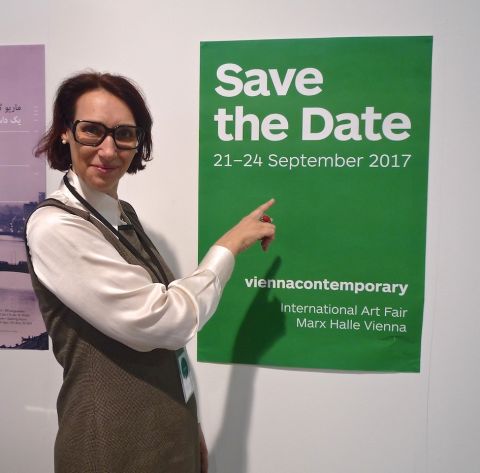 Christina Werner, direttrice ufficio stampa della Vienna Contemporary