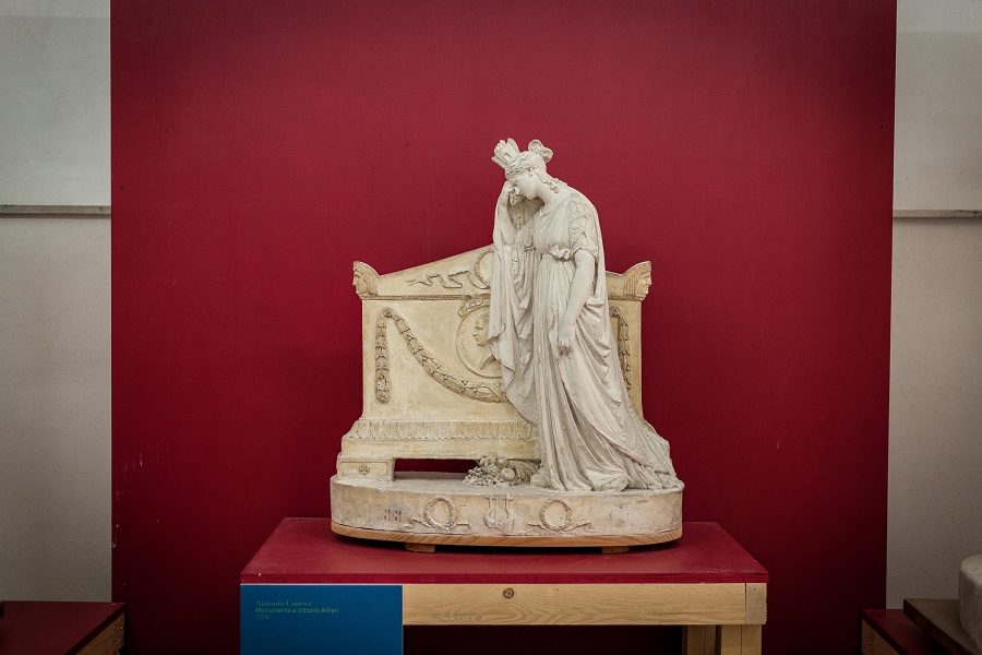 Antonio Canova, modello per il Monumento funebre a Vittorio Alfieri, ph. Marco Bello