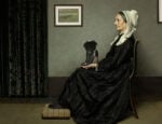 James McNeill Whistler Arrangement in Grey and Black The Artists Mother Photo Peter Lippmann Tacchi a spillo e capolavori della pittura. La collezione autunno-inverno di Christian Louboutin fa bella mostra di sé in una serie di scatti ispirati a quadri famosi…