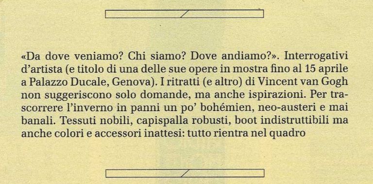 La pagina di Style con la perla particolare Van Gogh sarà lei! Il Corriere della Sera fa il ganzo con l’arte, ma stecca di brutto su Gauguin