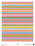 10 Bridget Riley Rose Rose Il meglio dell'arte contemporanea britannica, al servizio dello sport. I poster di Olimpiadi e Paralimpiadi? Li disegnano Martin Creed, Tracey Emin, Gary Hume