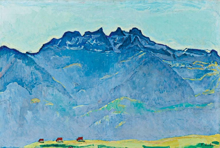 landscapes 16 new 30x20cm Hodler, simbolista (e simbolo) svizzero