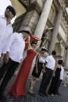 Momenti della performance a piazza del Popolo foto Reuven Halevi 7 Roma abbraccia Istanbul. Tante foto dalla manifestazione che ha rinnovato il sostegno della Capitale alla “primavera turca”…