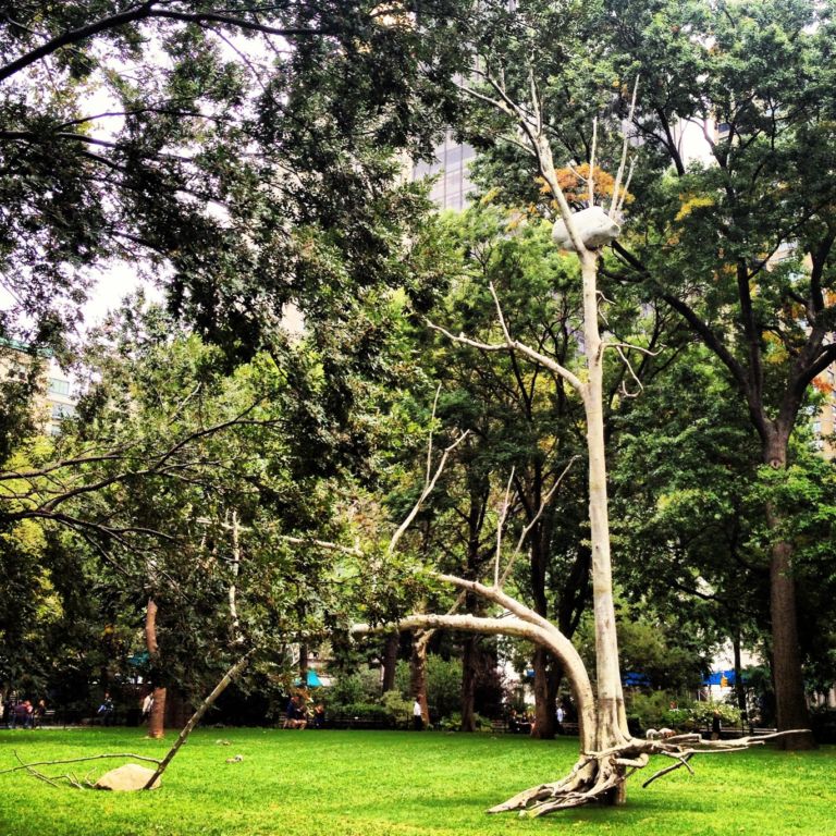 Giuseppe Penone Idee di pietra Madison Square Park New York foto Diana Di Nuzzo 3 Le Idee di pietra di Giuseppe Penone “sbocciano” a Madison Square Park. Ecco le immagini del nuovo trionfo newyorkese dell’artista