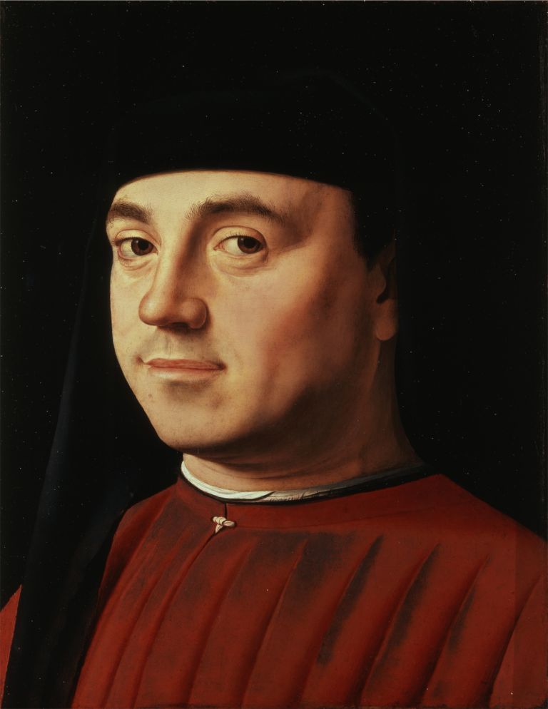 Antonello da Messina Ritratto di uomo Michele Vianello 1475 ca. Roma Galleria Borghese Scenari inediti al Mart. Con Antonello