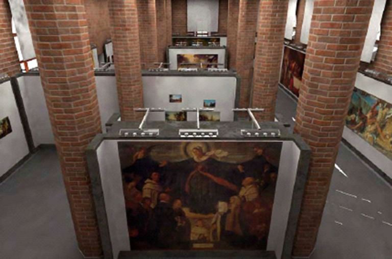 Il rendering dello spazio espositivo nellala Selva Ecco le Grandi Gallerie dell’Accademia. Per Venezia il regalo di Natale più atteso: lavori conclusi, si inaugura il 18 dicembre con il ministro Massimo Bray