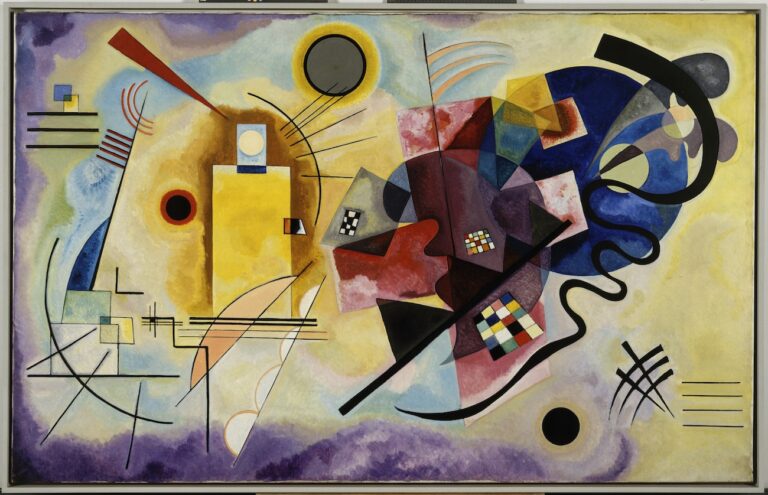 UTF 8Vassilij Kandinskij â€“ Gelb Rot Blau â€“ 1925 â€“ Centre Pompidou Kandinsky tra pubblico e privato