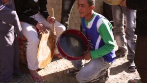 Andrea Nacciarriti in Marocco. Istantanee da una partita di calcio, tra le cime dell’Atlas