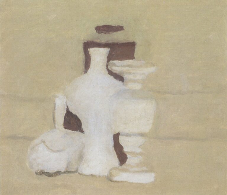 Giorgio Morandi, Natura morta, 1963, olio su tela, Istituzione Bologna Musei | Museo Morandi