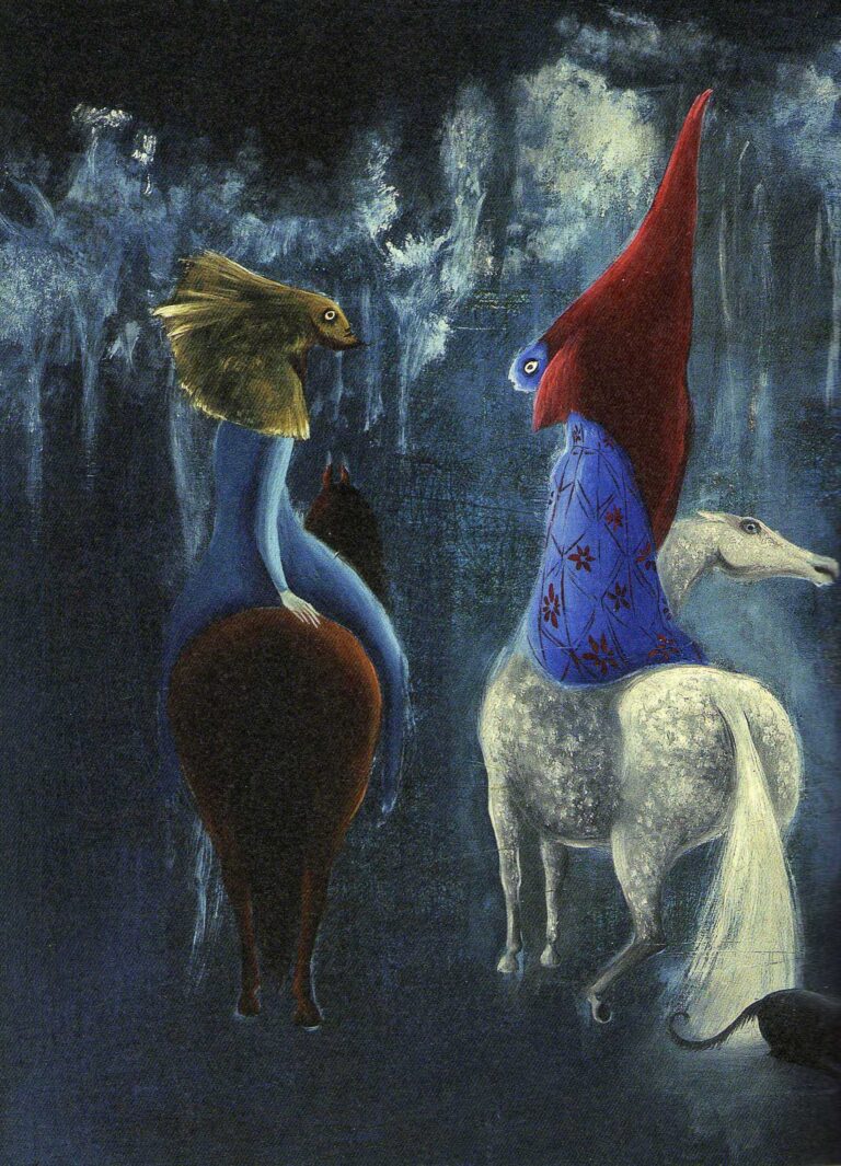 Leonora Carrington, Untitled, 1952, particolare