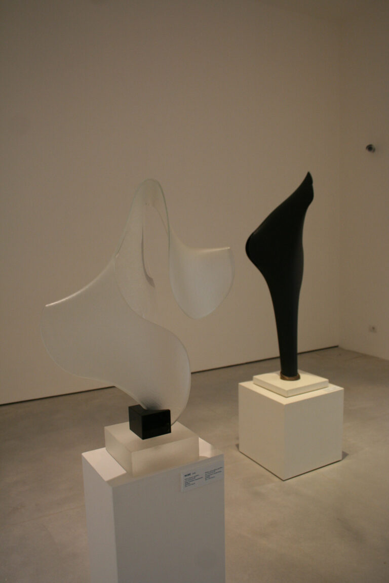 Luciano Vistosi Scultore - veduta della mostra presso il Museo del Vetro, Murano 2015