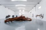 Bernar Venet - Il caos come principio sottovalutato dell'ordine - veduta della mostra presso la Galleria Giorgio Persano, Torino 2015 - photo Nicola Morittu