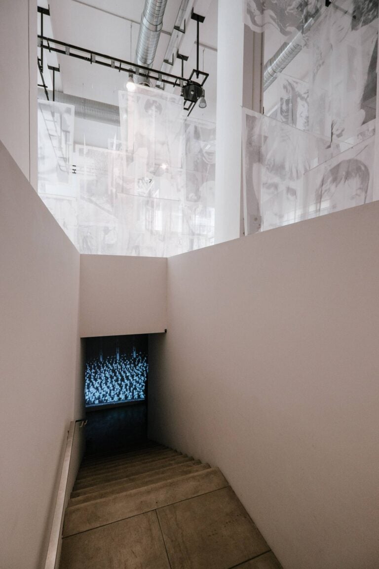 Christian Boltanski - Dopo - veduta della mostra presso la Fondazione Merz, Torino 2015 - photo Andrea Guermani