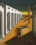 Giorgio de Chirico, Arrival of the Moving Van, 1965 ca. - Fondazione Giorgio e Isa de Chirico