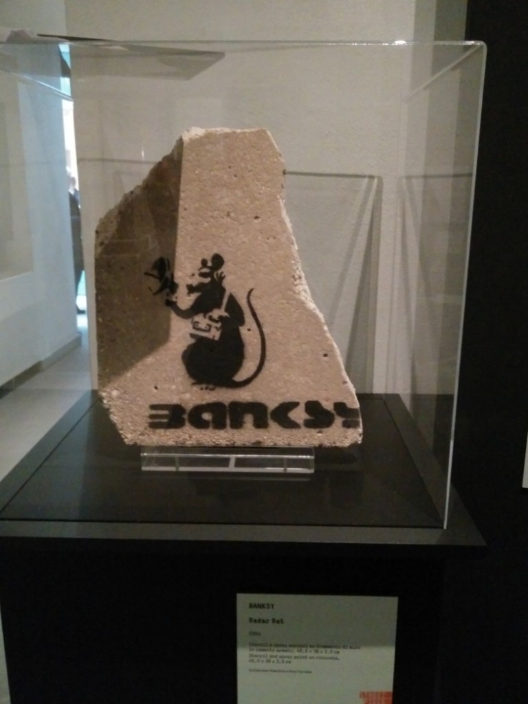 Street Art Banksy Co. L’arte allo stato urbano Palazzo Pepoli Bologna foto Federica Patti 04 Da Bologna le immagini della mostra delle polemiche. La Street Art va al museo a Palazzo Pepoli: ci sono anche otto strappi di Blu