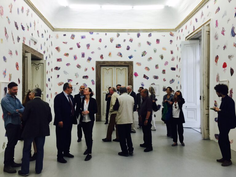 Edi Rama galleria Alfonso Artiaco Napoli 08 Alla galleria Artiaco di Napoli la prima mostra personale in Italia di Edi Rama, il premier dell'Albania