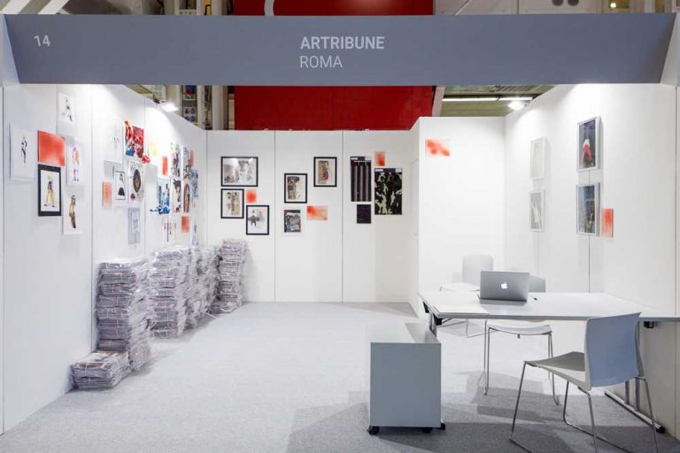 Lo stand Artribune-IED ad Arte Fiera, Bologna 2017 (foto altrospaziophotography.com)