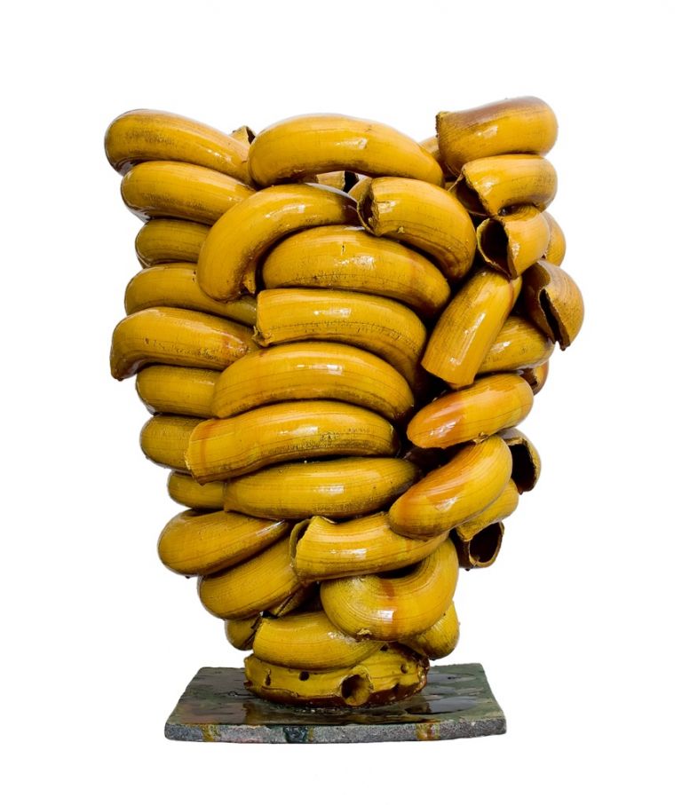 Torbjørn Kvasbø, Stack, yellow, 2010. Photo Thomas Tveter