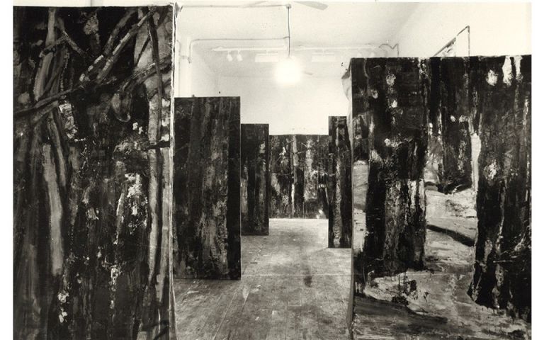 Giovanni Frangi, Il Richiamo della foresta, 1999. Courtesy Galleria dello Scudo, Verona. Photo Paolo Vandrasch