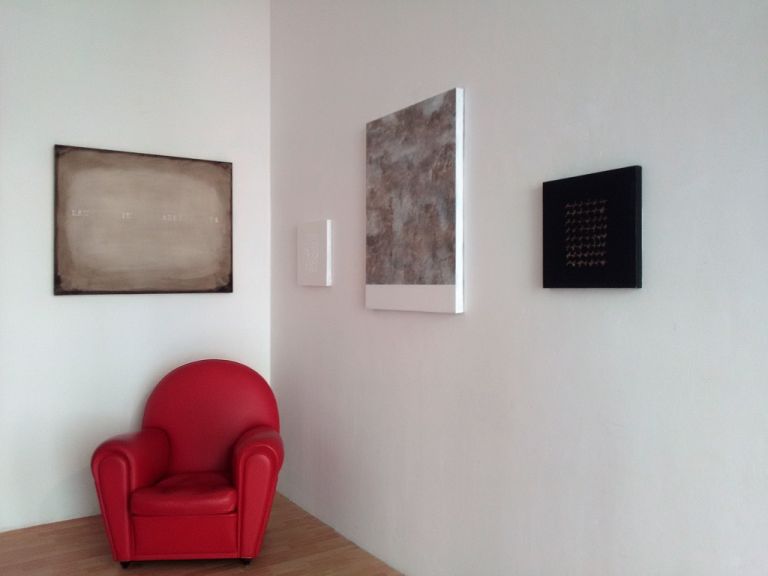 Alfredo Rapetti Mogol. Le mie parole. Exhibition view at Galleria Gino Monti, Ancona 2017