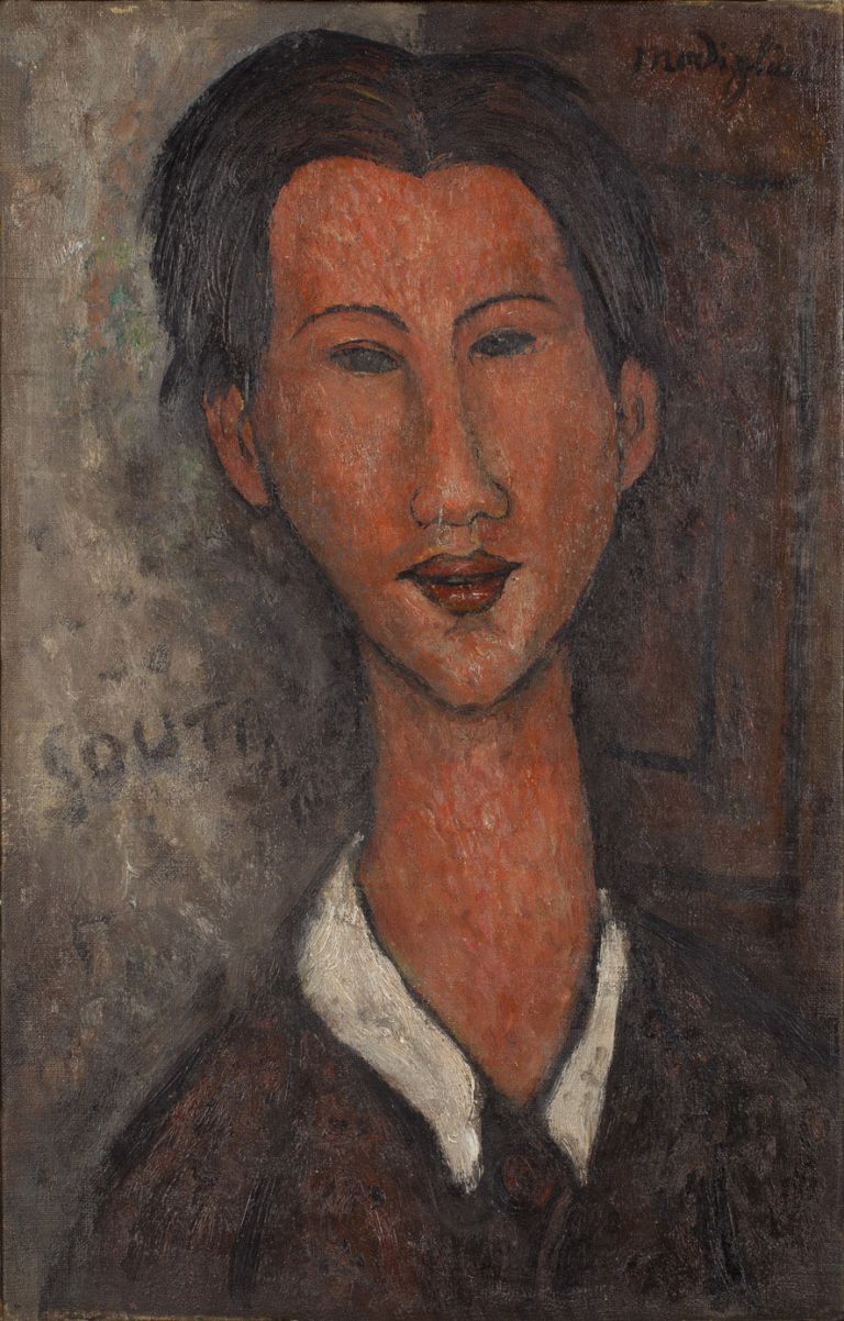 Amedeo Modigliani, Ritratto di Chaim Soutin, 1971. Massagno, Collezione privata