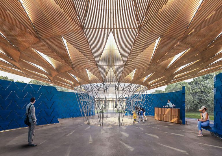 Kéré Architecture, Serpentine Pavilion. Photo credits Kéré Architecture