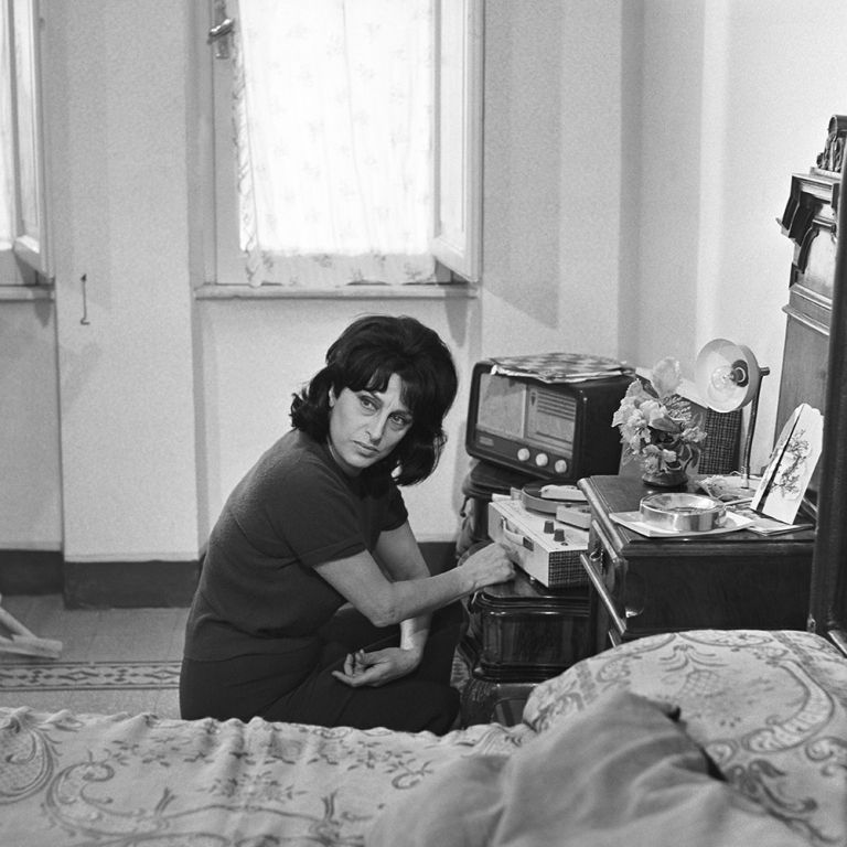 Anna Magnani in Mamma Roma, Foto di Divo Cavicchioli