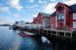 Nordbrygga, spazi espositivi di LIAF in Henningsvær. Photo Kjell Ove Storvik