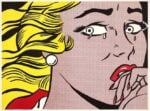 Roy Lichtenstein, Crying Girl, 1963. ∏ Estate of Roy Lichtenstein, c _o Pictoright Amsterdam 2017