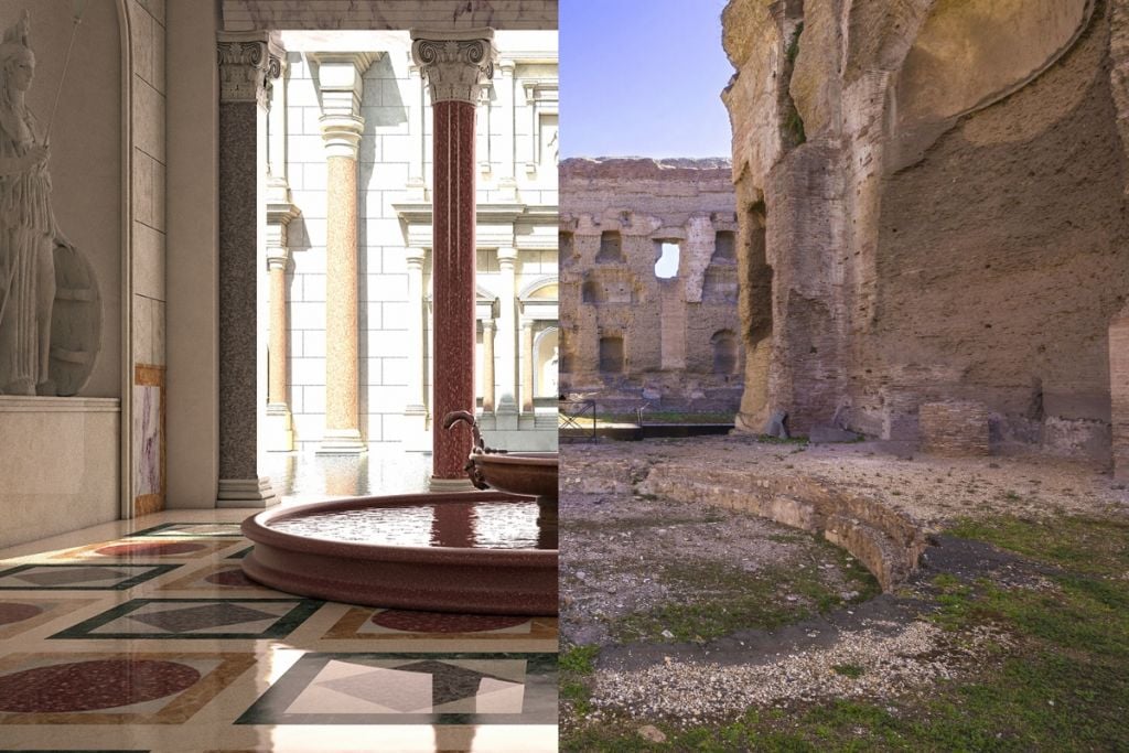 Le Terme di Caracalla a Roma ricostruite in 3D | Artribune