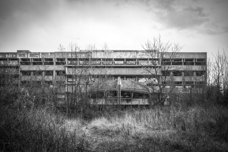 Centro studi e convento dei padri passionisti Glauco Gresleri, Ceretolo di Casalecchio di Reno, 1957-71. Photo Fabio Mantovani, 2017