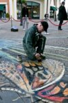 Julian Beever, Dancing Butterflies in Rome, McArthurGlen Designer Outlet di Castel Romano