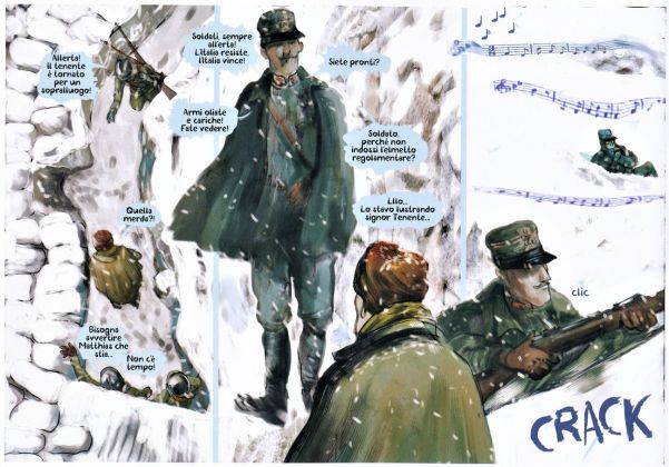 Laura Scarpa – War Painters (1915 1918). Come l'arte salva dalla guerra (ComicOut, Roma 2018)