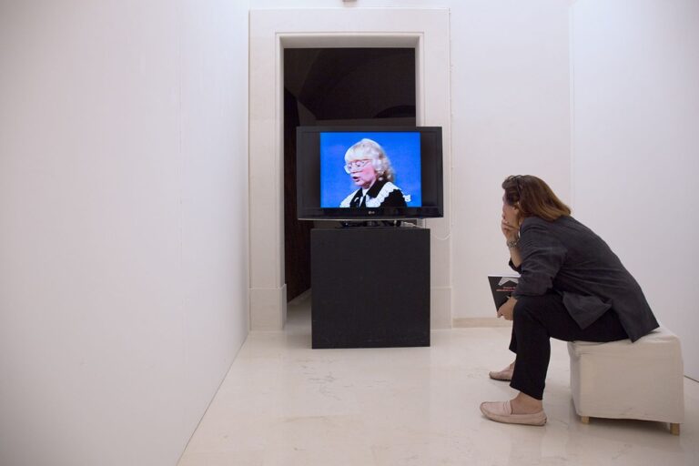 Tomaso Binga. Riflessioni a puntate. Installation view at Fondazione Studio Carrieri Noesi, Martina Franca 2018