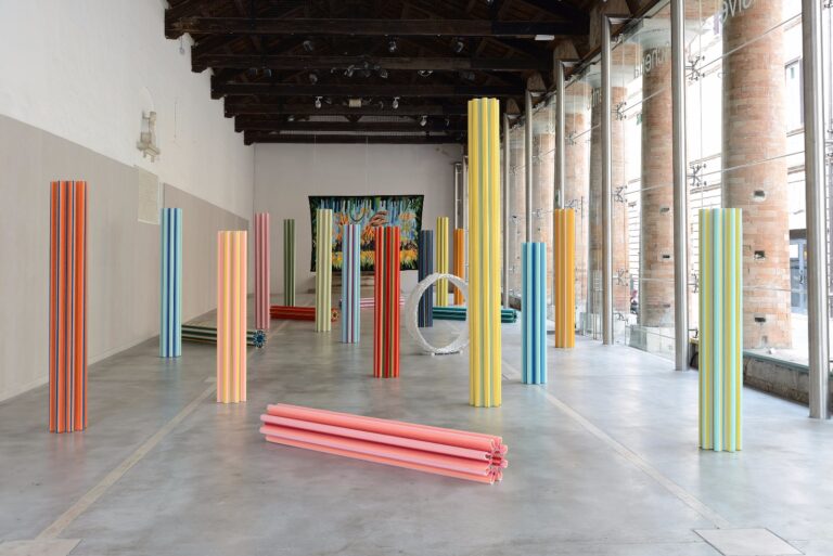 Matteo Nasini, Giardino perduto, installation view at Centro Arti Visive Pescheria, Pesaro 2018, photo Alberto Sereni