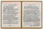 Untitled/senza titolo, 1976, marker on paper/pennarello su carta, dittico/diptych, cm.29,5x21 each/cad HD001 Courtesy P420