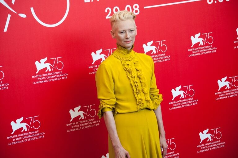 75. Mostra del Cinema di Venezia. Tilda Swinton. Photo Irene Fanizza