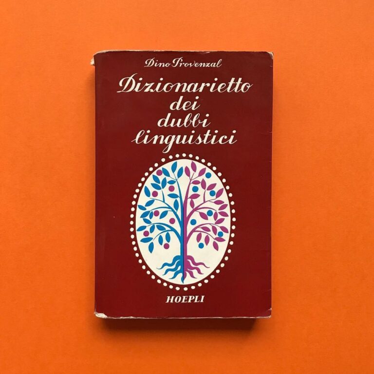 Libri Belli. Dizionarietto dei dubbi linguistici, 1961